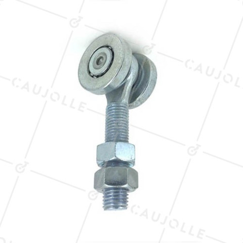 CARRELLO 2 RULLETTI PER CANCELLO SOSPESO DI 100KG - GRANDE 4.5.4 • Caujolle