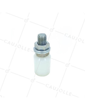 Rullo di guida GUIDA IN NYLON PER PORTA SCORREVOLE DIAMETRO 30 MM LUNGHEZZA 40 MM