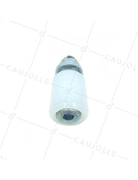 Rullo di guida GUIDA IN NYLON PER PORTA SCORREVOLE DIAMETRO 30 MM LUNGHEZZA 40 MM