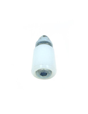 Rullo di guida GUIDA IN NYLON PER PORTA SCORREVOLE DIAMETRO 30 MM LUNGHEZZA 40 MM
