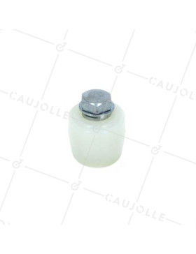Rullo di guida GUIDA IN NYLON PER PORTA SCORREVOLE DIAMETRO 35 MM LUNGHEZZA 30 MM