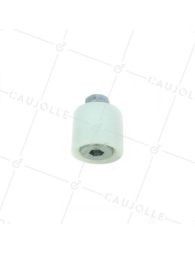 Rullo di guida GUIDA IN NYLON PER PORTA SCORREVOLE DIAMETRO 35 MM LUNGHEZZA 30 MM