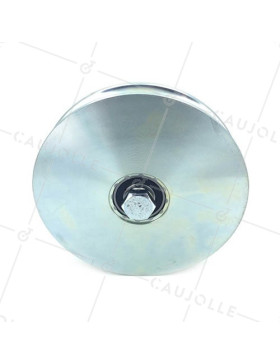 Ruota DI PORTA SCORREVOLE RINFORZATA CON Gola TONDA STRETTA DI 20 MM DIAMETRO 160 MM