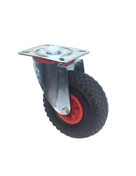 Ruota PNEUMATICA GIREVOLE DIAMETRO 260 MM CARICO 80 KG - S20-1 260
