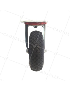 Ruota PNEUMATICA GIREVOLE DIAMETRO 260 MM CARICO 80 KG - S20-1 260