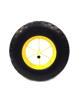 RUOTA DI CARRELLO INDESTRUTTIBILE DIAMETRO 400MM ASSE 20MM