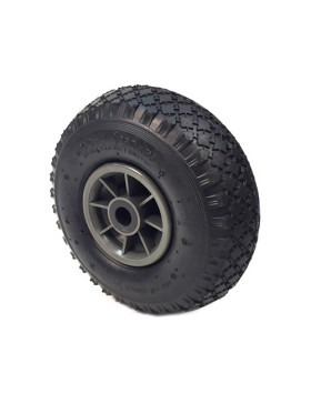 Ruota DI Carrello a mano GONFIATA DIAMETRO 260 MM ASSE 20 MM S2700P (PNEU 3.00-4)