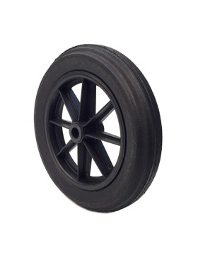 Ruota di carriola INCREVABILE DURA DIAMETRO 400 MM ASSE 25 MM S605DP R25-74