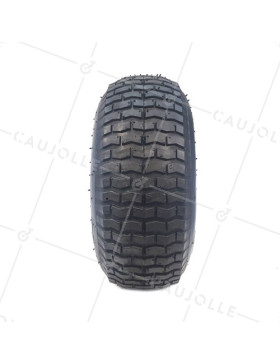 Ruota GONFIATA A CRAMPONI DIAMETRO 345 MM ASSE 25MM DUMPER 15X6
