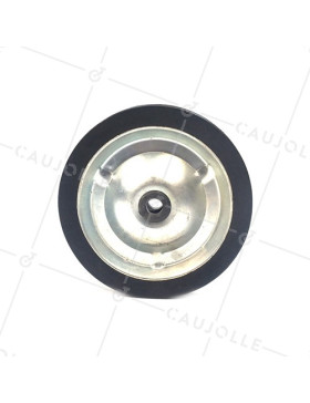Ruota LASTRA E GOMMA DIAMETRO 142 MM ASSE 12 MM S7200