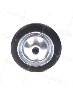 Ruota DI BICICLETTINA IN GOMMA DIAMETRO 182 MM CARICO 30KG ASSE 12 MM - S7200182