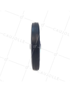 Ruota DI BICICLETTINA IN GOMMA DIAMETRO 182 MM CARICO 30KG ASSE 12 MM - S7200182