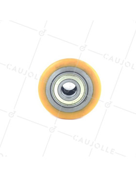 Ruota DI TRANSPALETTE DIAMETRO 80 MM LARGHEZZA 54 MM ASSE 20 MM