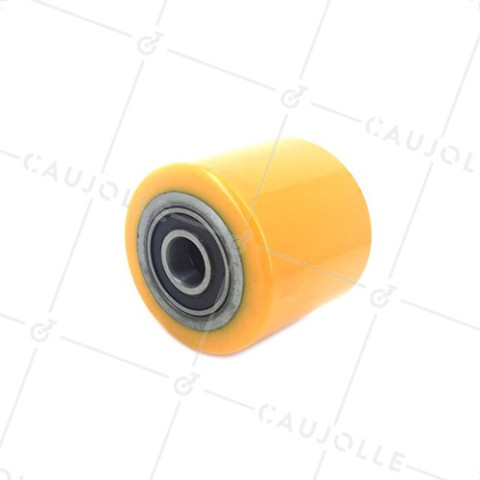 Ruota PER PALETTA DIAMETRO 82 MM LARGHEZZA 70 MM CARICO 700 KG ASSE 20 MM - GTP82 70 • Caujolle