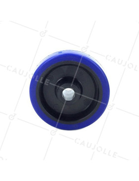 Ruota INDUSTRIALE AD ALTA RESISTENZA POLIURETANO DIAMETRO 80 MM ASSE 12 MM
