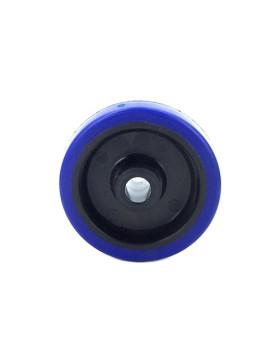 Ruota INDUSTRIALE AD ALTA RESISTENZA POLIURETANO DIAMETRO 80 MM ASSE 12 MM