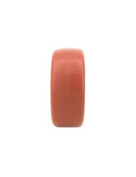 Ruota INDUSTRIALE POLIURETANO ROSSO DIAMETRO 150 MM ASSE 12 MM
