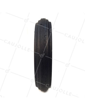 Ruota di carriola INCREVABILE DURE DIAMETRO 400 MM CARICO 150KG ASSE 25 MM RULLI - S605DP L25-74