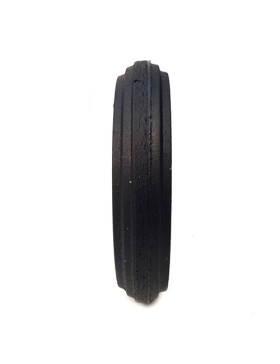 Ruota di carriola INCREVABILE DURE DIAMETRO 400 MM CARICO 150KG ASSE 25 MM RULLI - S605DP L25-74