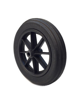 Ruota di carriola INCREVABILE DURA DIAMETRO 400 MM ASSE 20 MM S605DP R20-100