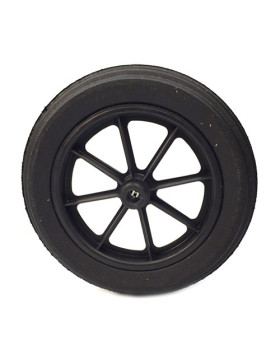 Ruota di carriola INCREVABILE DURA DIAMETRO 400 MM ASSE 20 MM S605DP R20-100