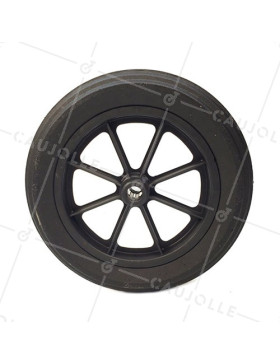 Ruota di carriola INCREVABILE DURE DIAMETRO 400 MM ASSE 25 MM S605DP R25-100