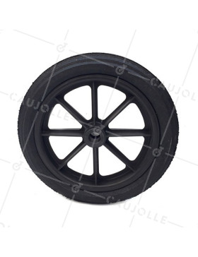 Ruota di carriola INCREVABILE DURA DIAMETRO 360 MM ASSE 25 MM S605DP L25-74