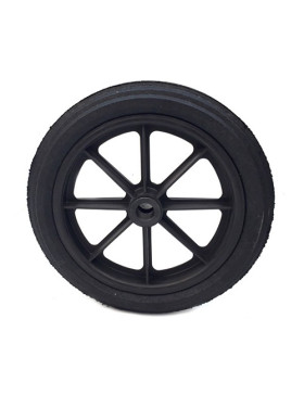Ruota di carriola INCREVABILE DURA DIAMETRO 360 MM ASSE 25 MM S605DP L25-74