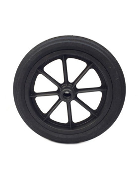 Ruota di carriola INCREVABILE DURA DIAMETRO 360 MM ASSE 25 MM S605DP L25-100