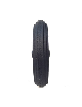 Ruota di carriola INCREVABILE DURA DIAMETRO 360 MM ASSE 25 MM S605DP L25-100