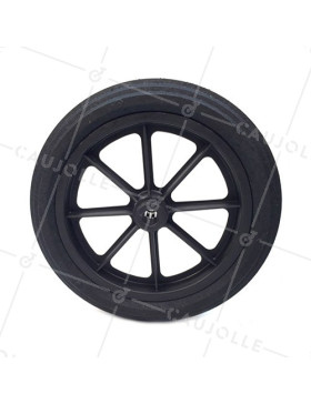 Ruota di carriola INCREVABILE DURA DIAMETRO 360 MM ASSE 20MM S605DP R20-100