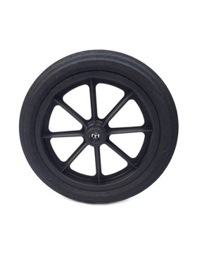 Ruota di carriola INCREVABILE DURA DIAMETRO 360 MM ASSE 20MM S605DP R20-100