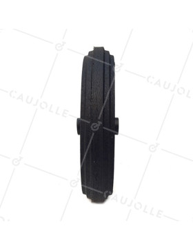 Ruota di carriola INCREVABILE DURA DIAMETRO 360 MM ASSE 20MM S605DP R20-100