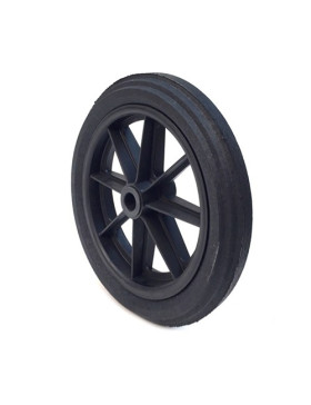 Ruota di carriola INCREVABILE DURA DIAMETRO 360 MM ASSE 25 MM S605DP L25-74