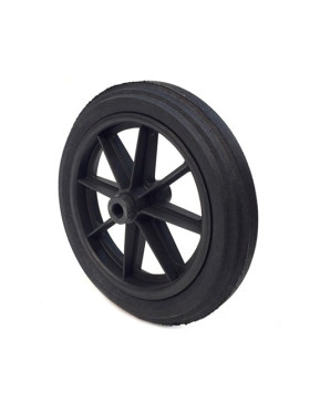 Ruota di carriola INCREVABILE DURA DIAMETRO 360 MM ASSE 20 MM S605DP L20-100