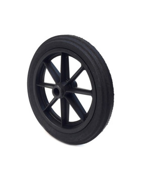 Ruota di carriola INCREVABILE DURA DIAMETRO 360 MM ASSE 25 MM S605DP L25-100