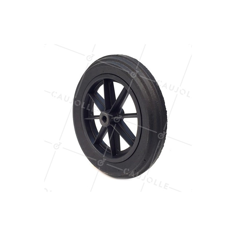Ruota di carriola INCREVABILE DURA DIAMETRO 400 MM ASSE 20 MM S605DP R20-74