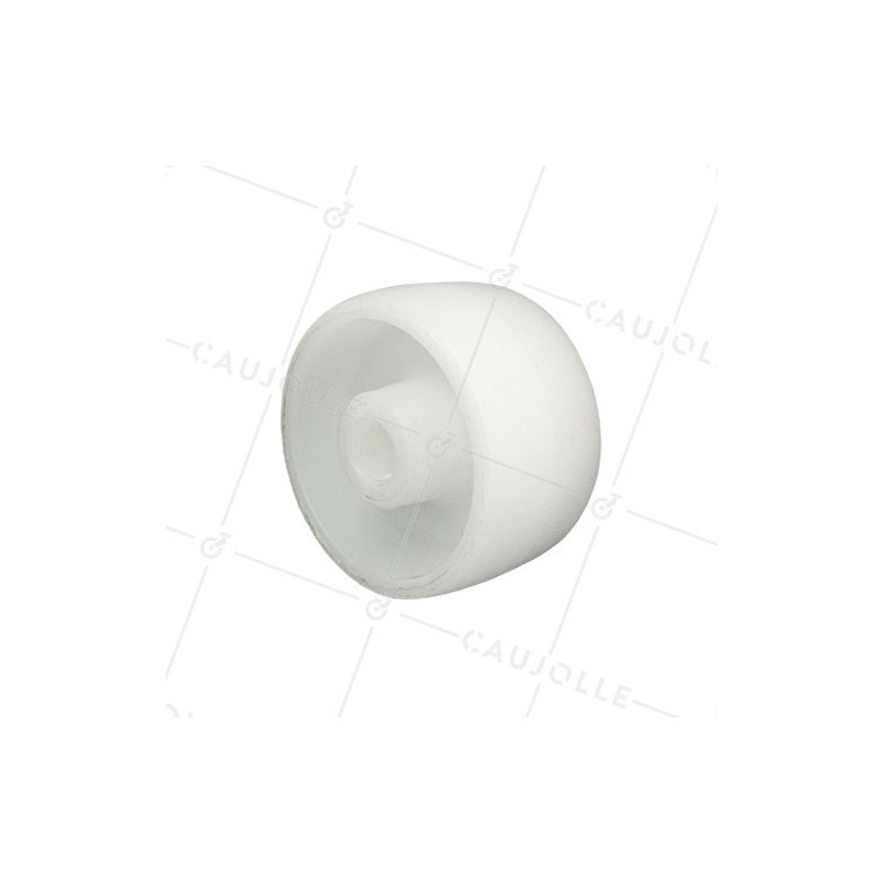 Ruota POLIPROPILENE DIAMETRO 65 MM ASSE 12 MM S2450P