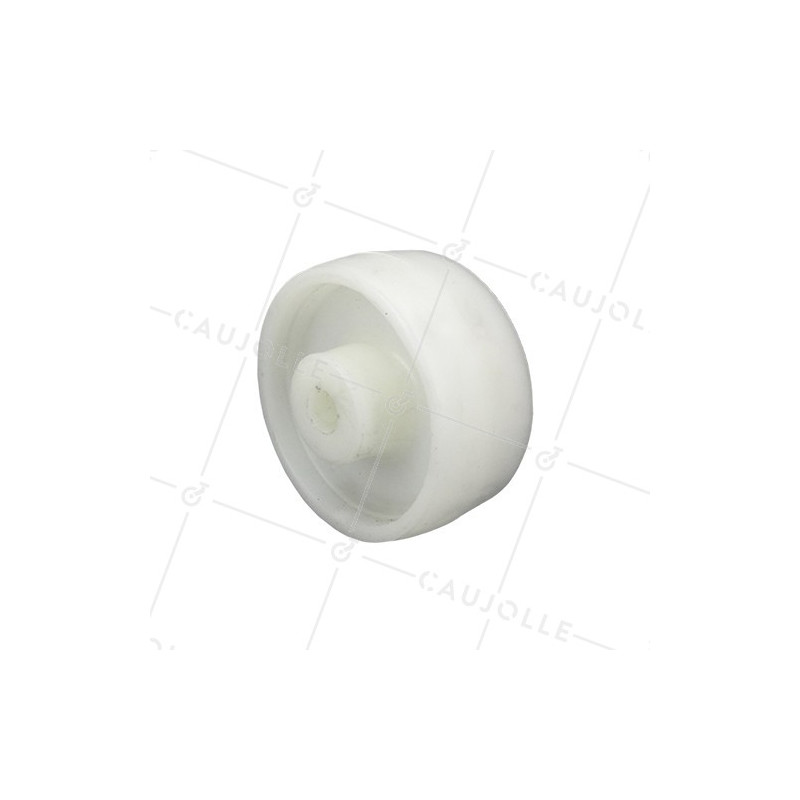 Ruota POLIPROPILENE DIAMETRO 80 MM ASSE 12 MM S2450P