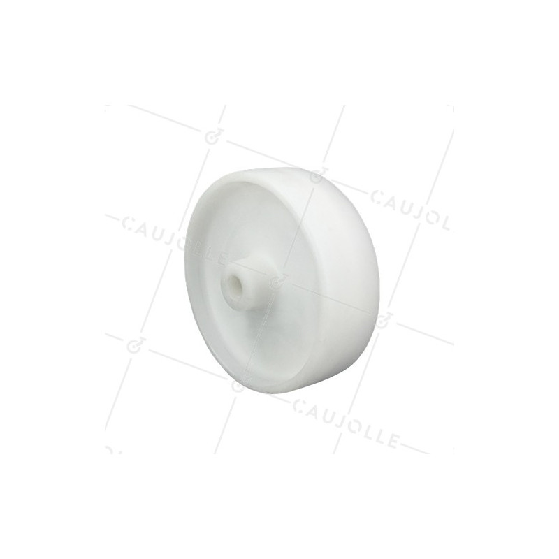 Ruota POLIPROPILENE DIAMETRO 125 MM ASSE 12 MM S2450P