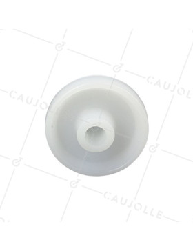 Ruota NYLON DIAMETRO 50 MM CARICO 100 KG ASSE 9 MM - S2450 50/20 LM28 L9