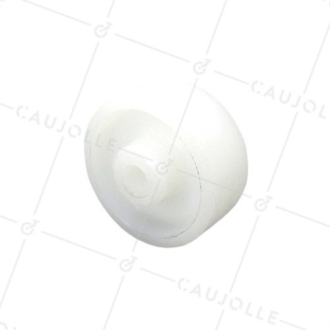 Ruota POLIAMIDE NYLON DIAMETRO 35 MM CARICO 50KG ASSE 6 MM • Caujolle