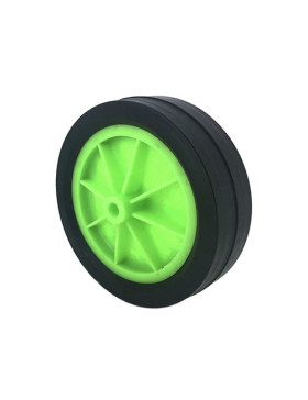 Ruota DI TRANSAT VERDE DIAMETRO 170 MM ASSE 12 MM