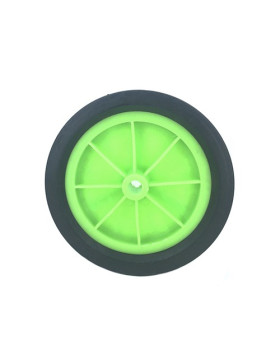 Ruota DI TRANSAT VERDE DIAMETRO 170 MM ASSE 12 MM