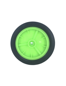 Ruota DI TRANSAT VERDE DIAMETRO 170 MM ASSE 12 MM