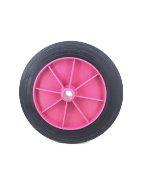Ruota DI TRANSAT ROSA DIAMETRO 250 MM ASSE 20 MM