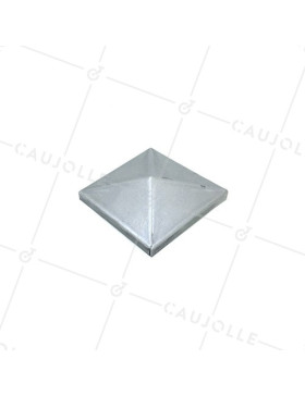 COPRIPALO PER PORTA IN ACCIAIO DA PITTURARE DI DIMENSIONI 80 x 80 MM • Caujolle