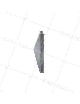 COPERTURA PER PILASTRO DI CANCELLO IN ACCIAIO DA DIPINGERE DI DIMENSIONE 80 x 80 MM
