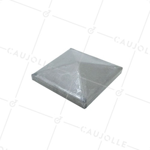 COPRITUBO PER CANCELLO IN ACCIAIO DA PITTURARE DI DIMENSIONI 100 x 100 MM • Caujolle