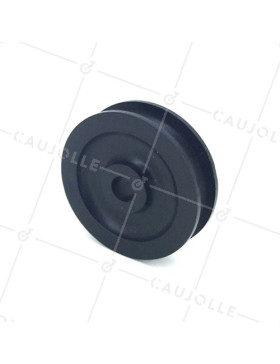 PULLE' IN PLASTICA DIAMETRO 50 MM CARICO 60 KG ASSE 8 MM PER CAVO DI 9 MM • Caujolle